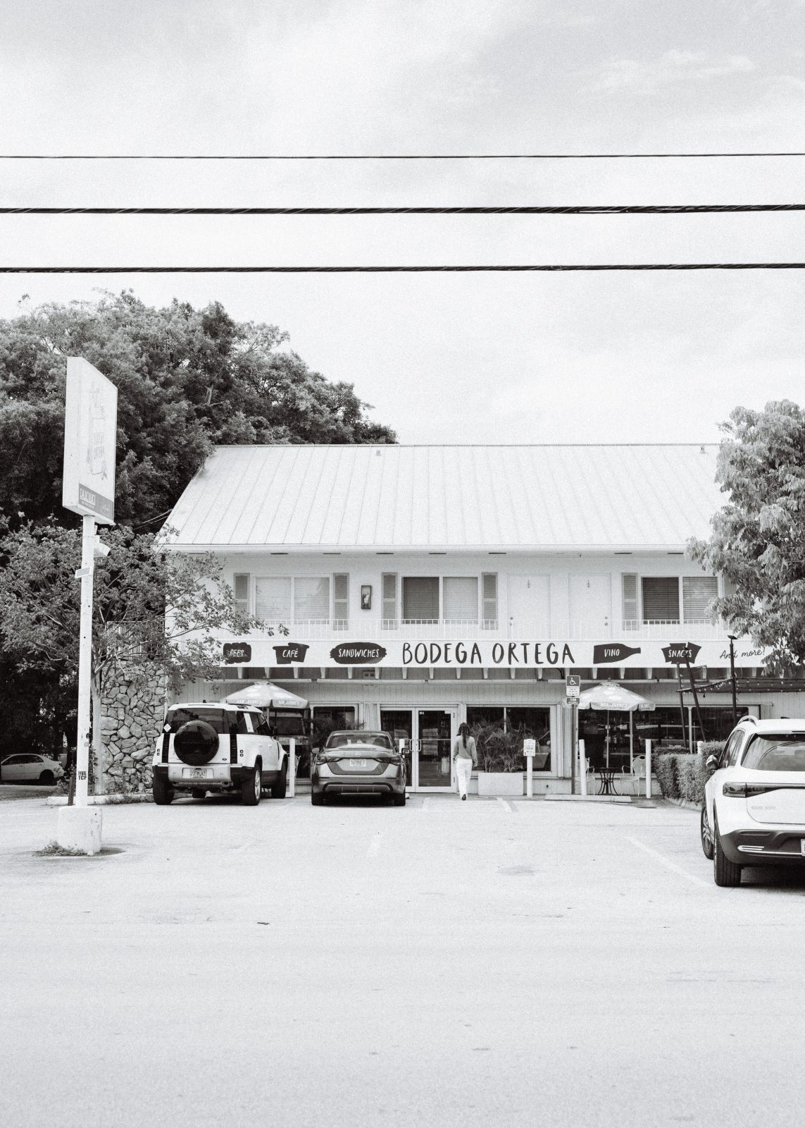 Bodega Ortega storefront on Bird Ave